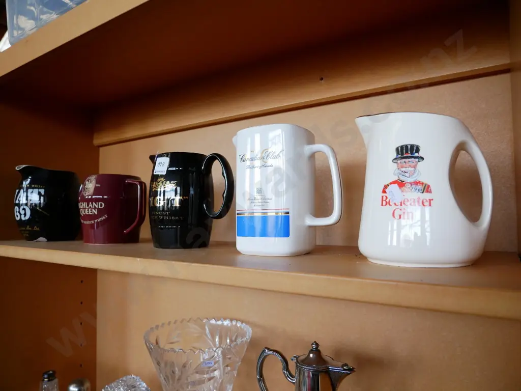 5 whisky jugs Image 1++