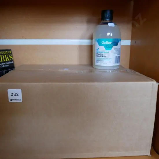 box of Geller antibacterial soap