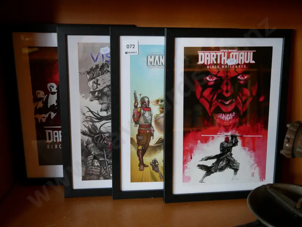 4 x Star Wars prints Image 1++