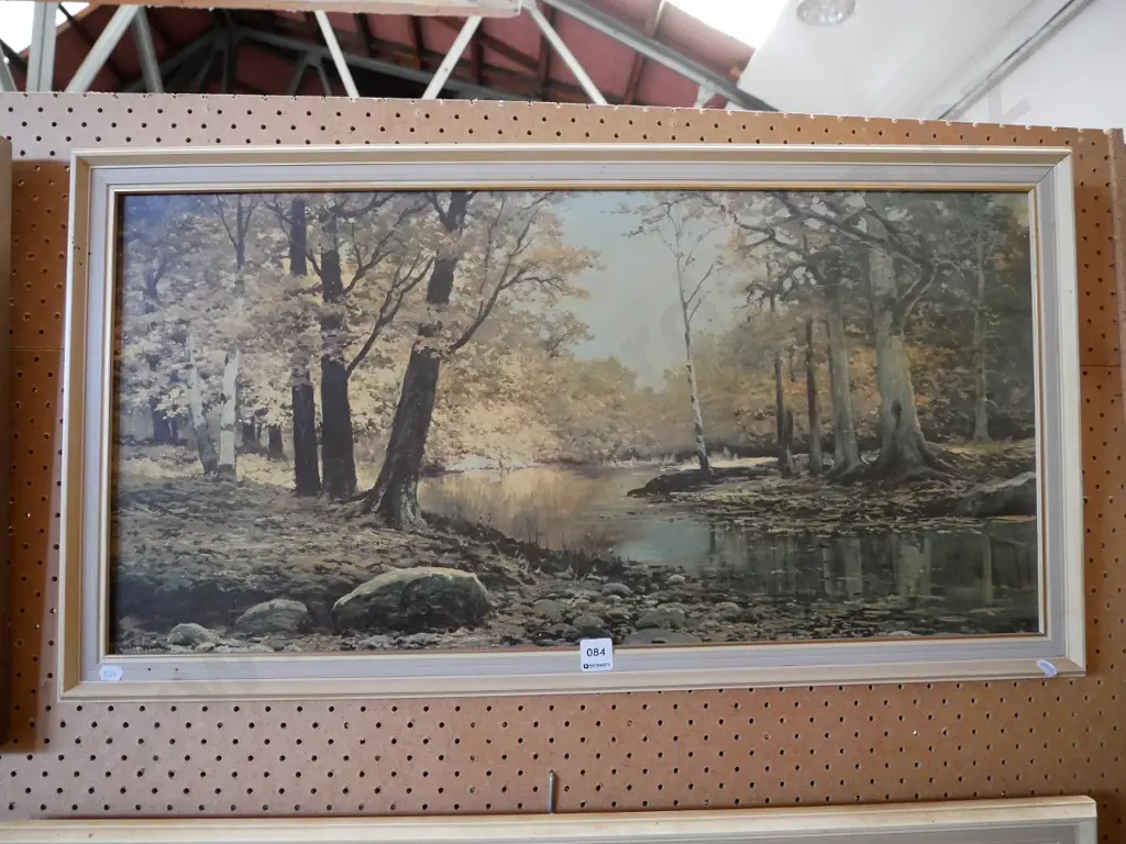 framed mid century print Image 1++