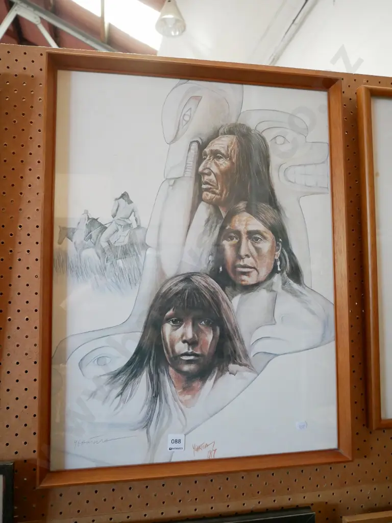 framed print - First Nation peoples Image 1++
