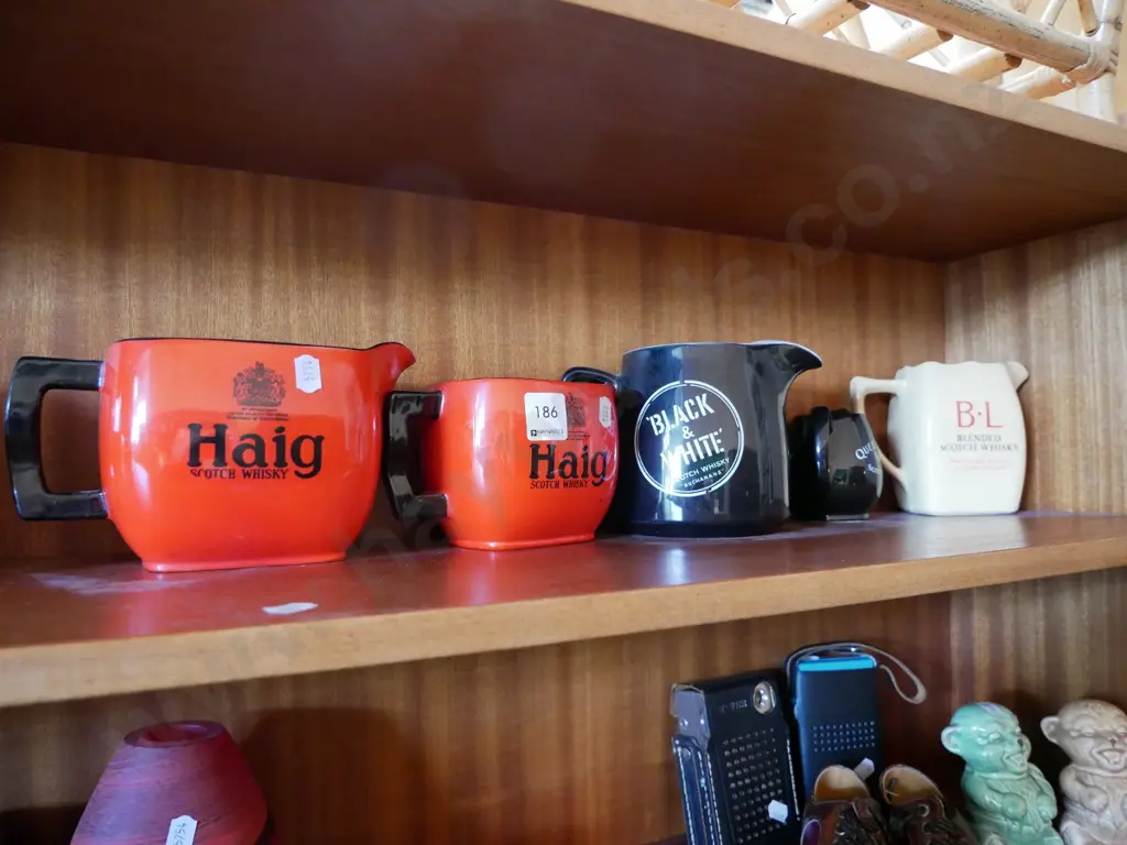 5 whisky jugs Image 1++