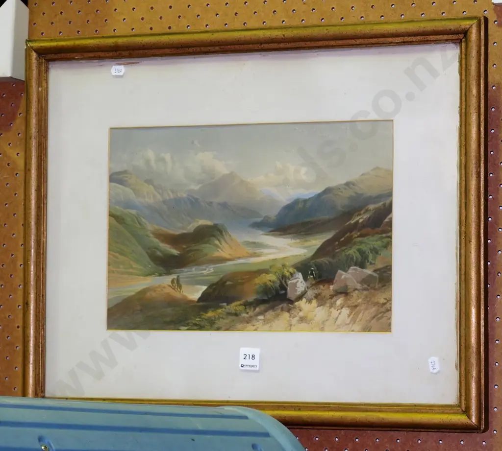 framed print - mountain pass Image 1++