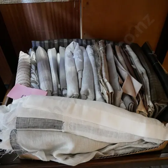box fabric pieces