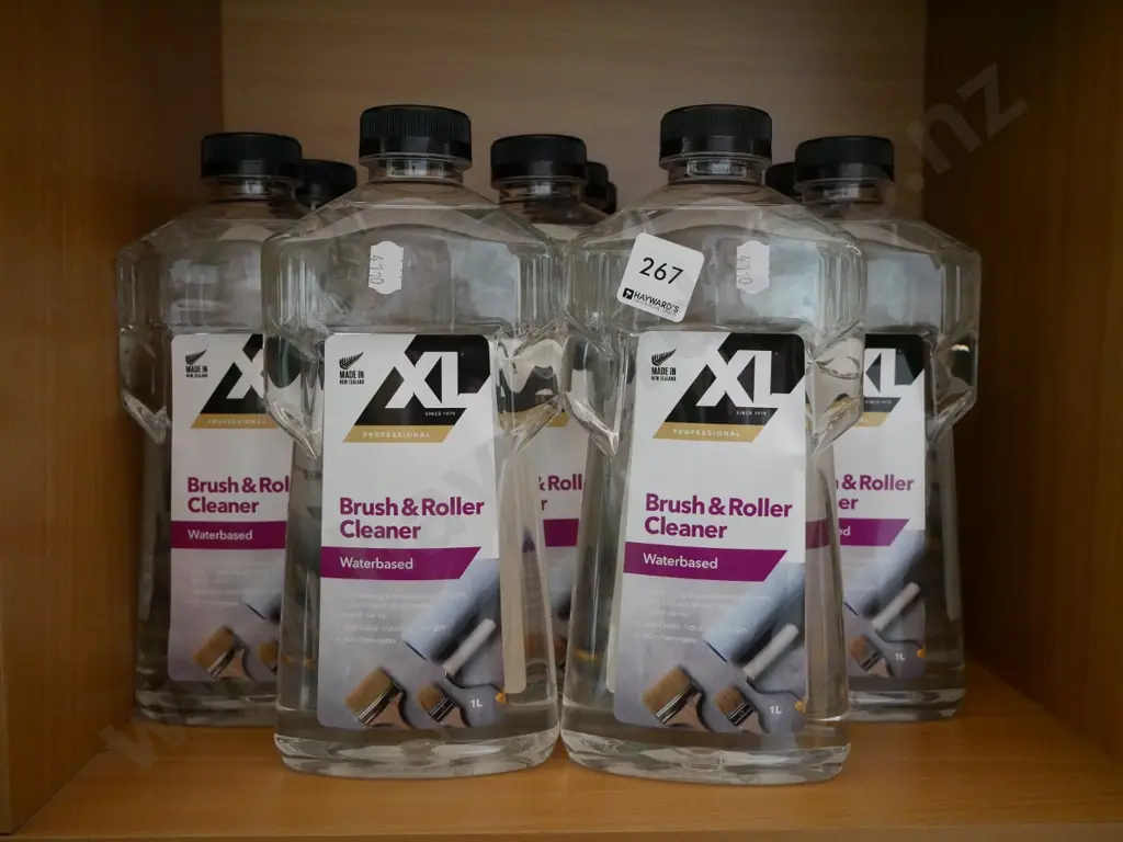 11 bottles of water based brush and roller cleaner Image 1++