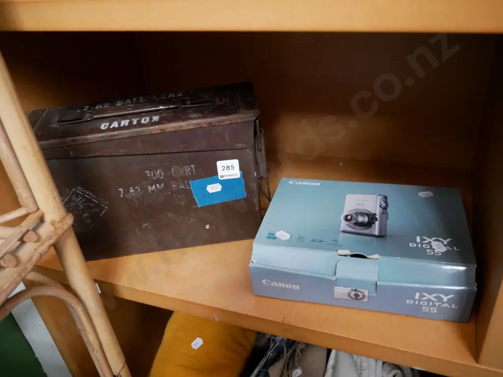 ammunition case and Canon digital camera Image 1++