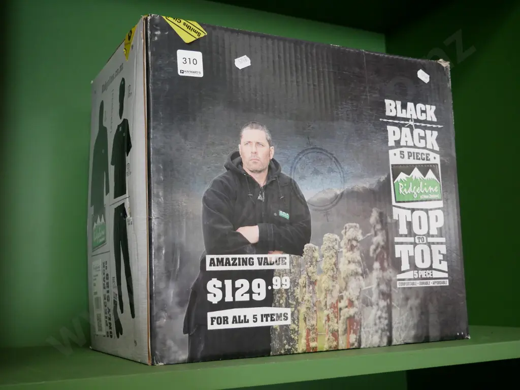 Ridgeline 5 piece clothing box set, size L Image 1++