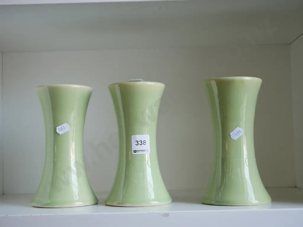 3 x Otago Horticultural Society vases Image 1++
