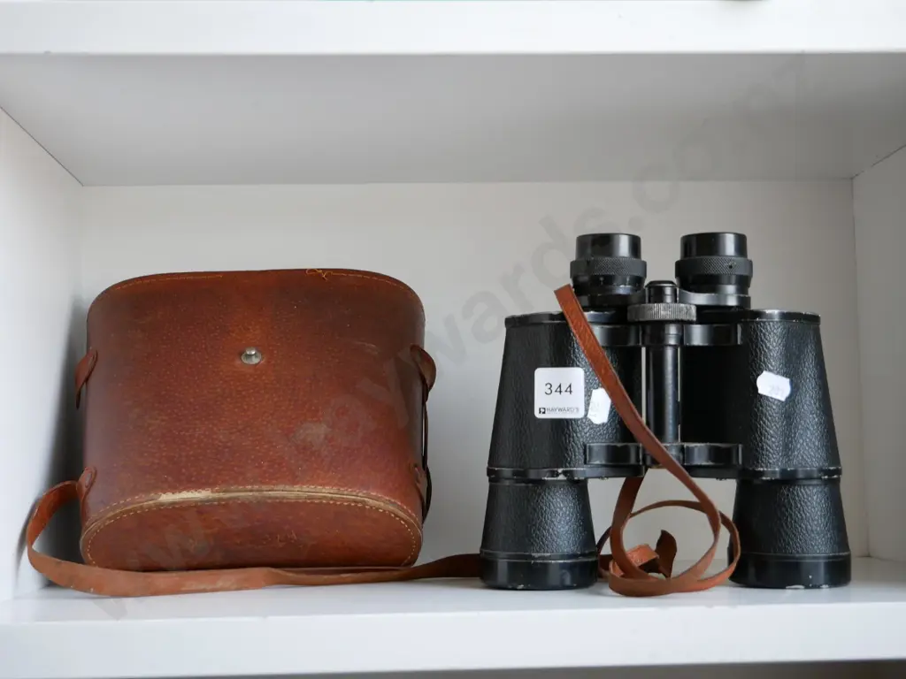 leather case 7x50 field binoculars Image 1++