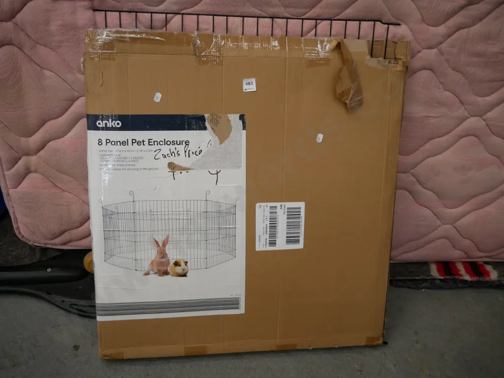 wire 8 panel pet enclosure Image 1++