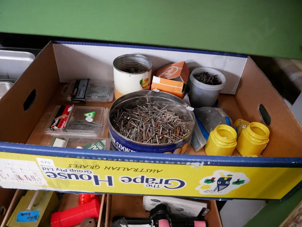 box of nails, screws bolts etc Image 1++
