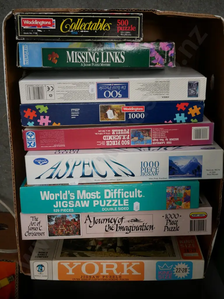 box of puzzles Image 1++
