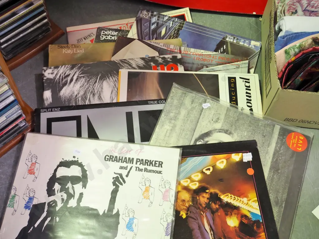 LPs, Graham Parker and The Rumour, Split Enz, Style Council etc Image 1++