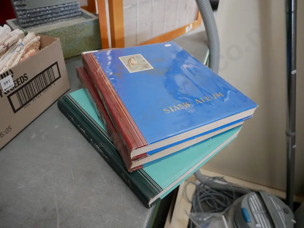 3 x stamp albums Image 1++