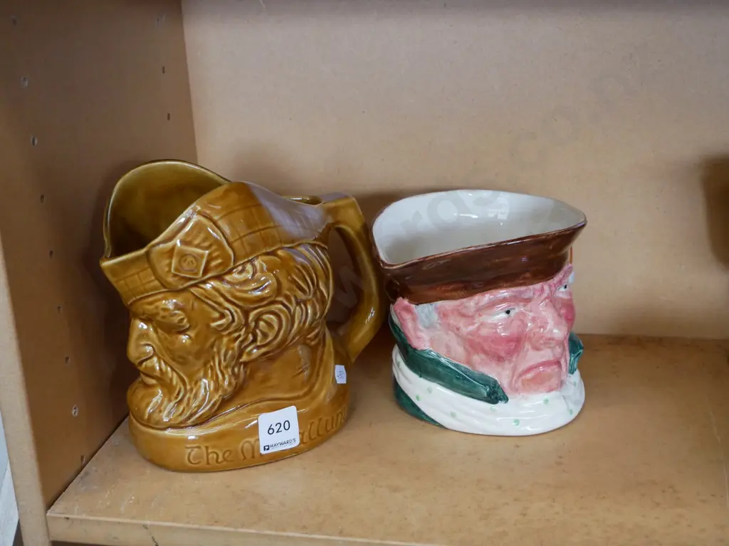 toby jug and whisky jug Image 1++