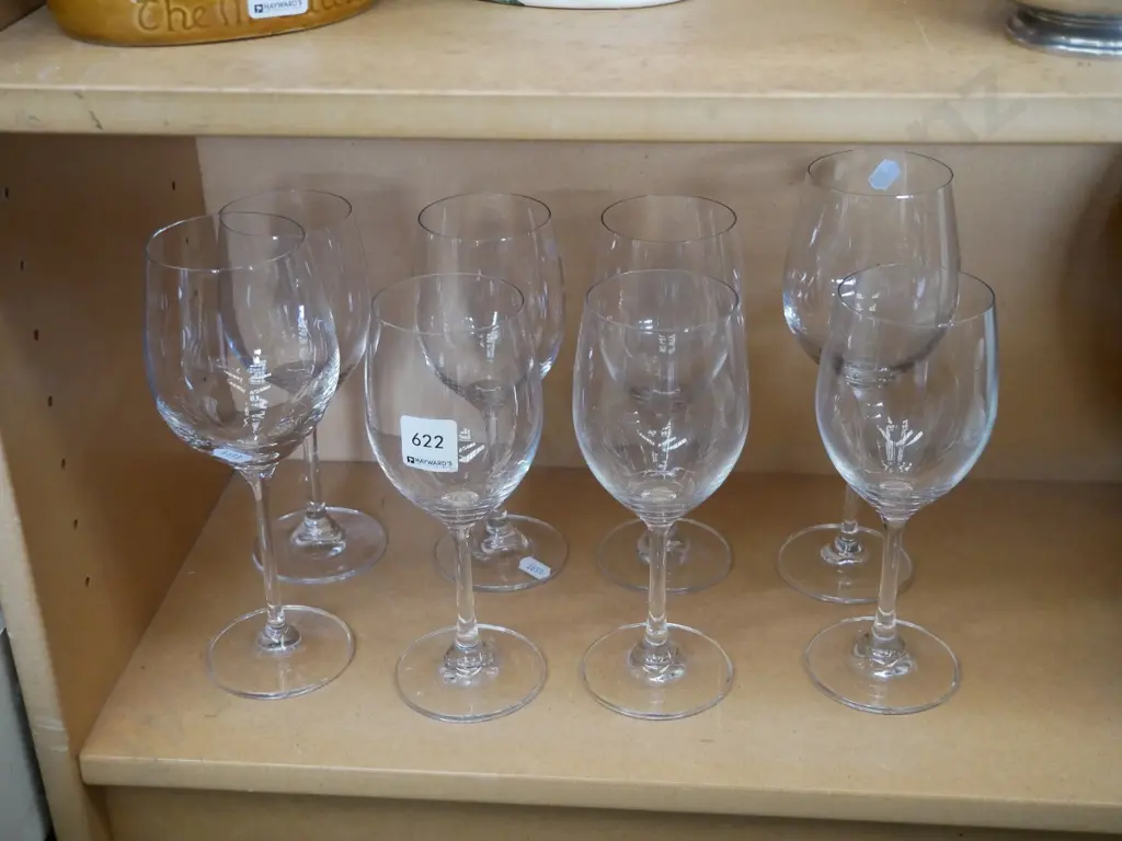 8 wine glasses Image 1++