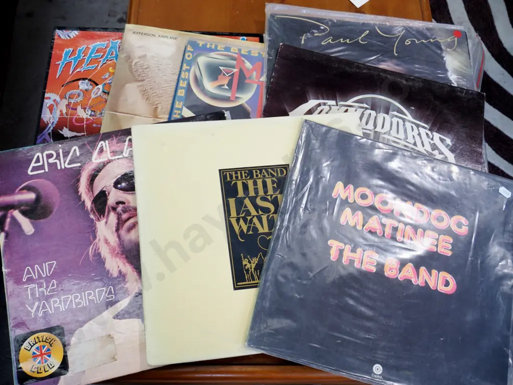 LPs The Band, Eric Clapton, Commodores etc Image 1++