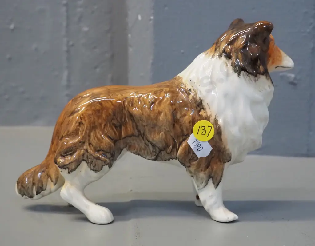Sylvac collie dog figure H-130 L-200 Image 1++