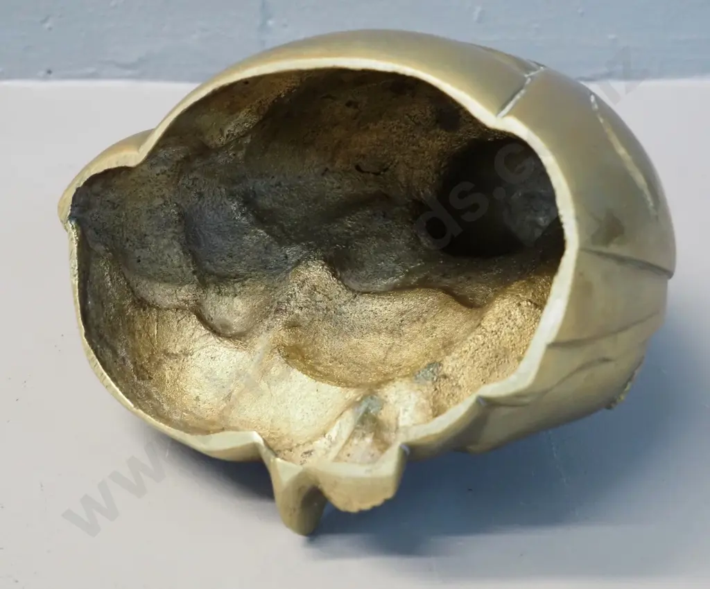 hollow cast brass sitting Buddha figure H-160 W-160 Image 1++