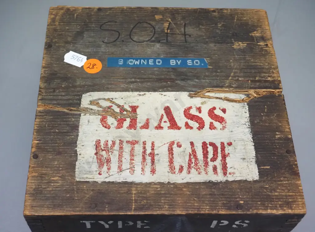 WWII era Type P8 compass fitted into wooden case - faint stamps : Admiralty Compass, Slough, 1941. Compass Diameter 130 Image 1++
