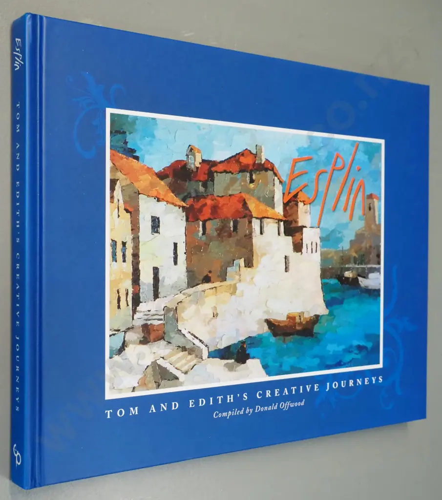 Tom Esplin art book - Tom & Edith's Creative Journeys, pub. 2007 by Ron & Clark Esplin, compiled Donald Offwood, signed Image 1++