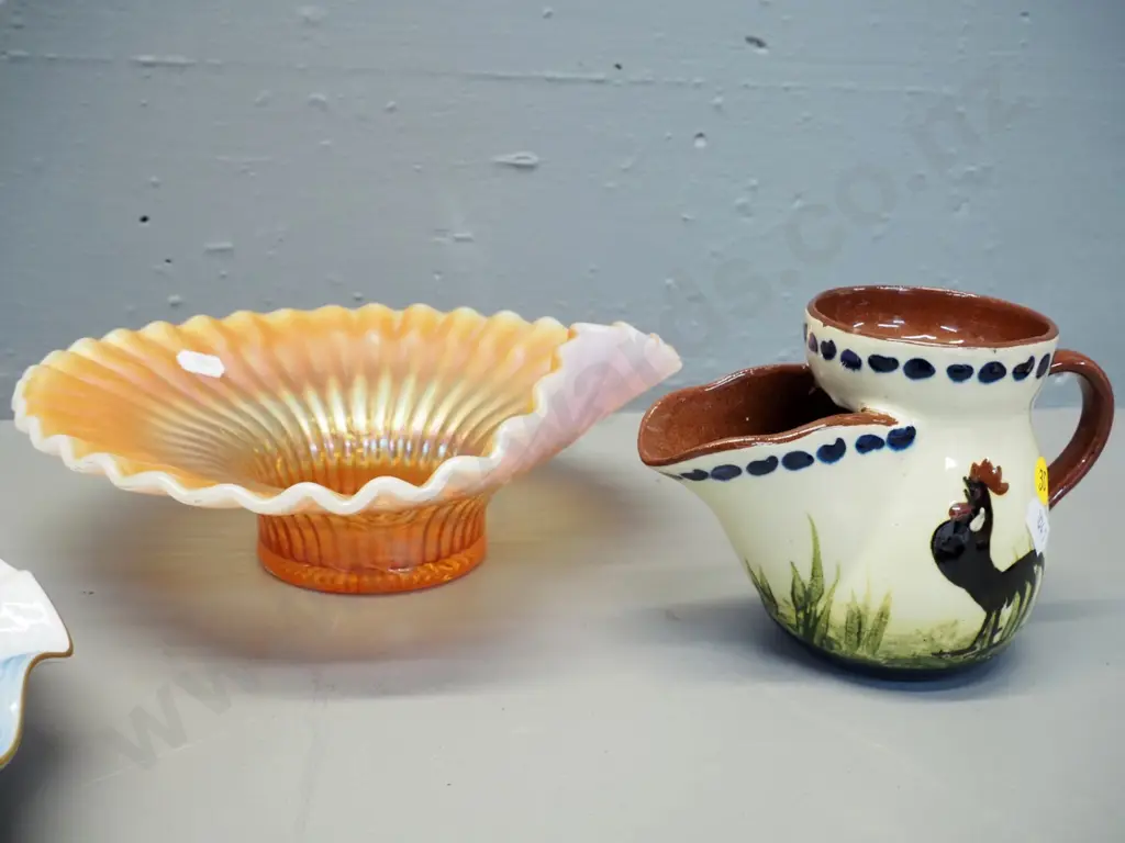 Royal Albert Old English Rose coffee set - 7 cups & saucers, extra saucer, side plate, coffee pot and cake plate Image 1++