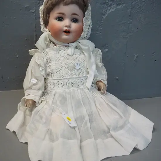 vintage porcelain doll - marked 201 Germany - L-460
