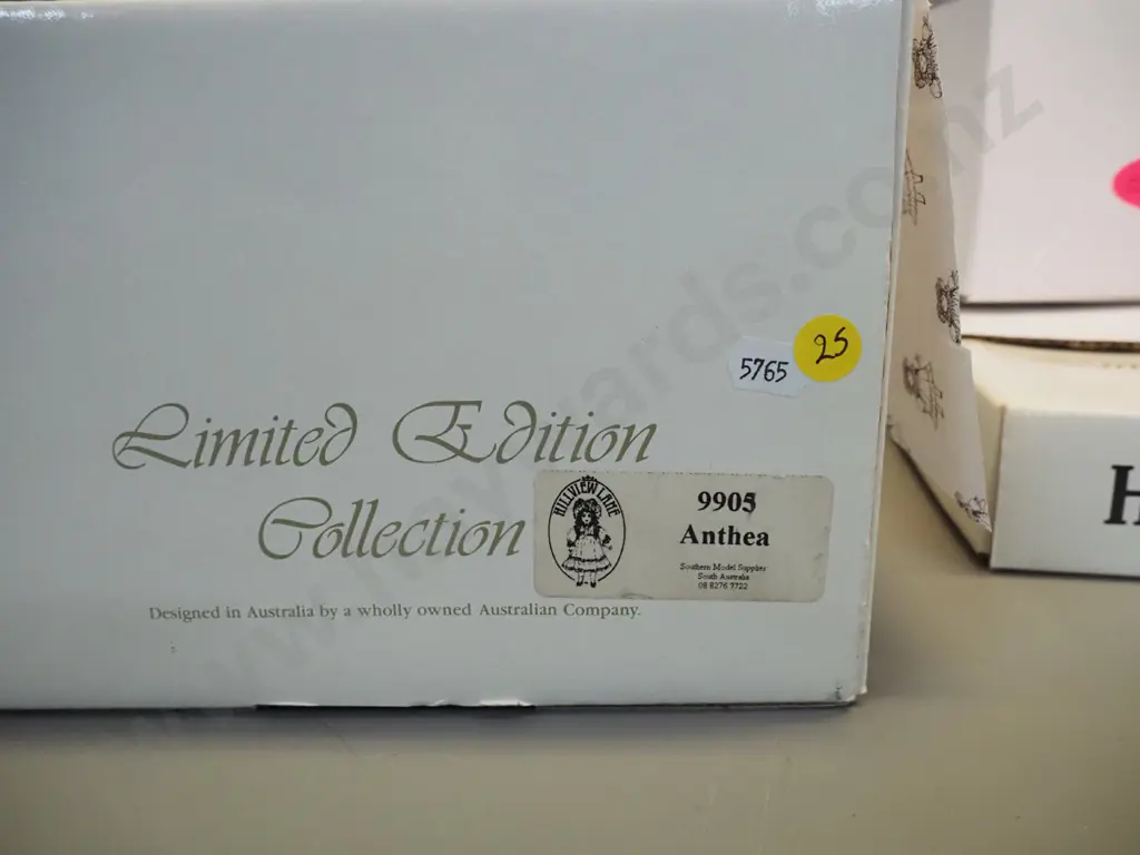 Hillview Lane display doll in original box - "Anthea" with small doll and stand H-470 Image 1++