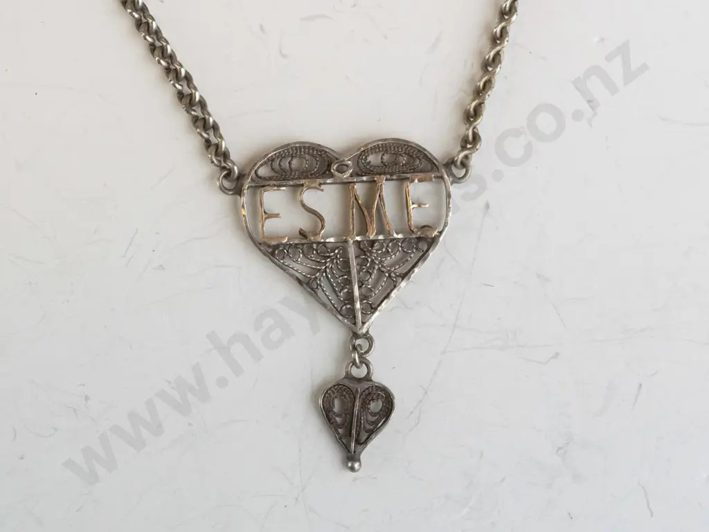 heart necklace 'ESME' Image 1++