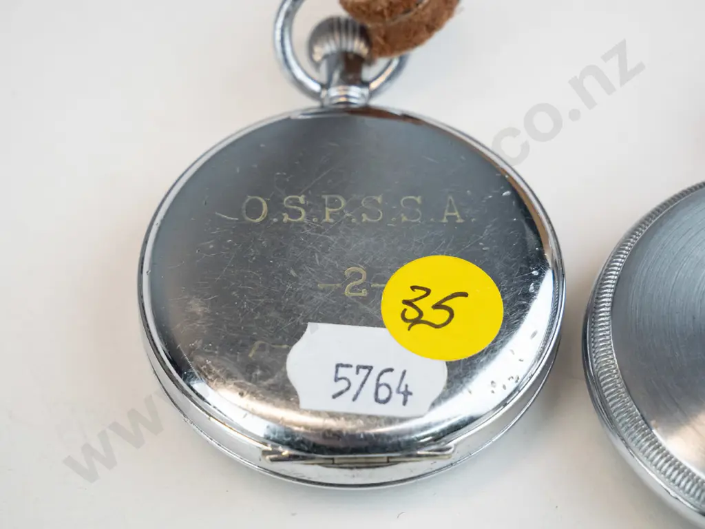 Elgin pocket watch and a Heuer stopwatch O.S.P.S.S.A. #2 Image 1++
