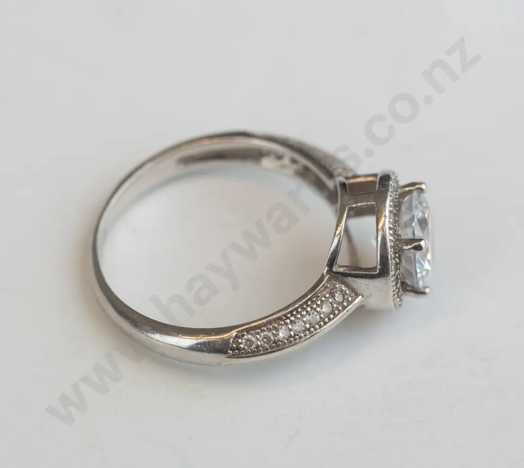 silver ring stamped 925 Image 1++