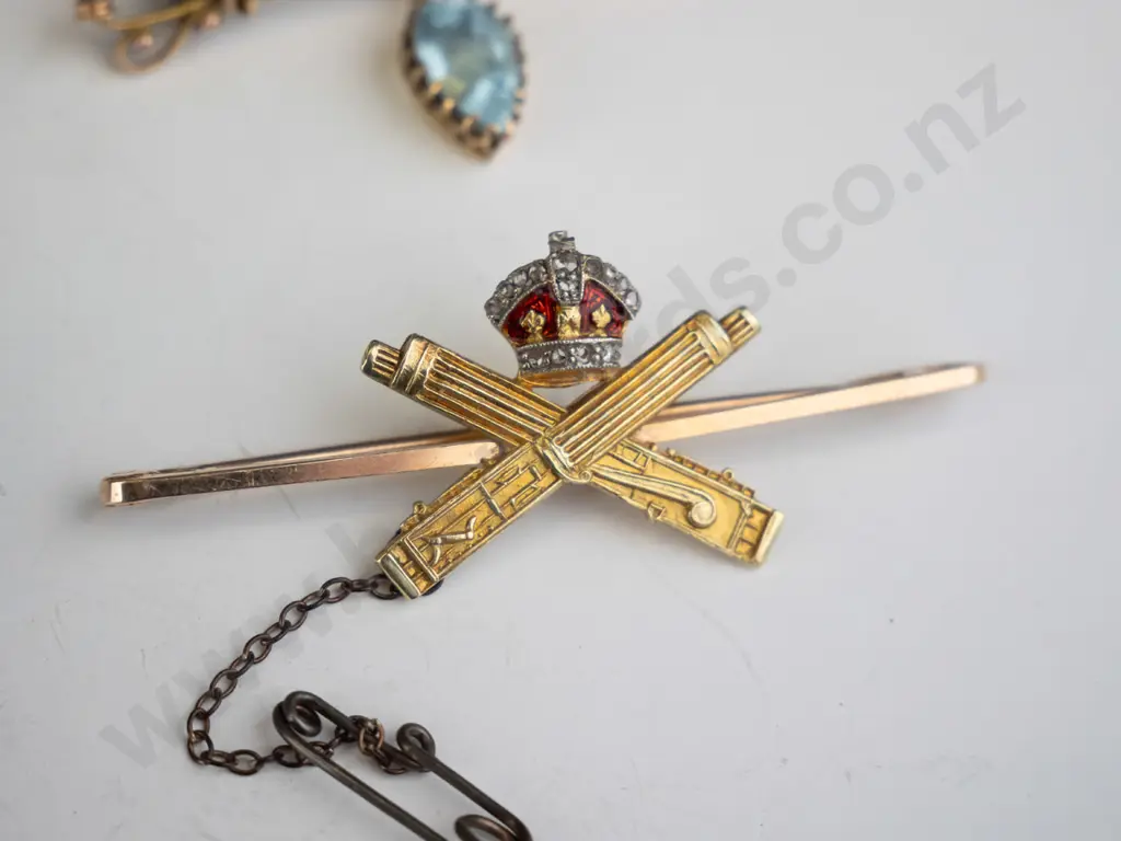 2 bar brooches -no marks Image 1++