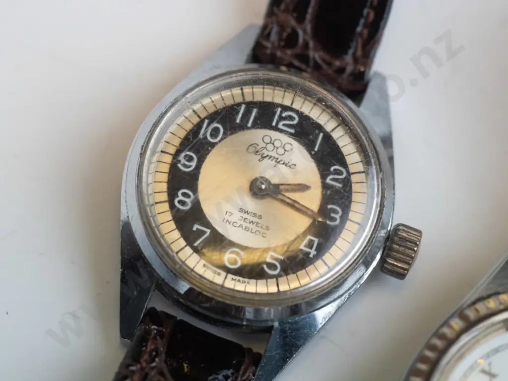 Oris Acapulco quartz wrist watch & Olympic Swiss wrist watch Image 1++