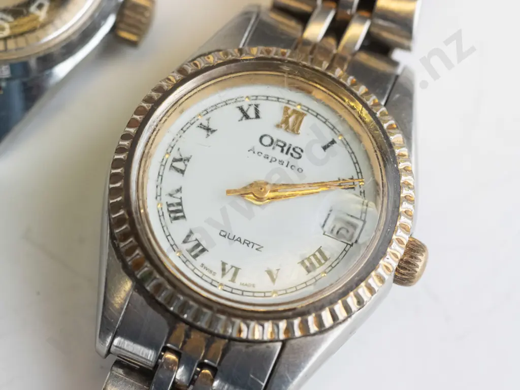 Oris Acapulco quartz wrist watch & Olympic Swiss wrist watch Image 1++