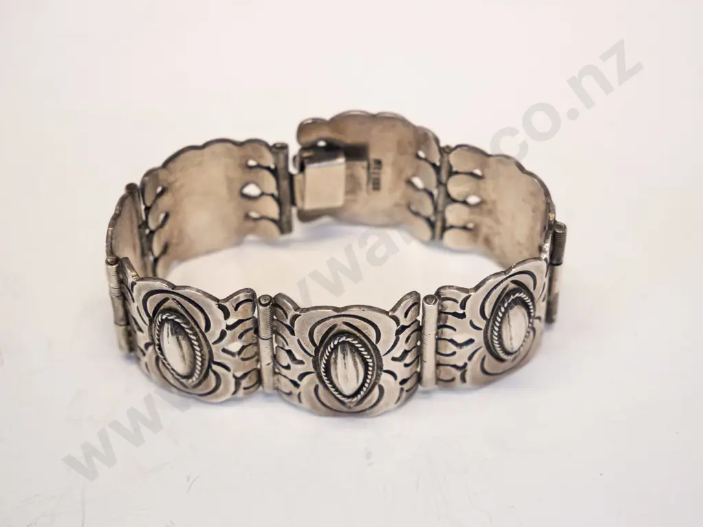 silver bangle stamped Mex 925 Image 1++