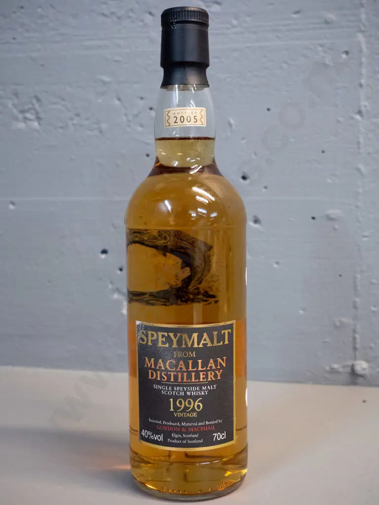 sealed bottle of Macallan Speymalt single malt whisky - distilled 1996, bottled 2005 Image 1++