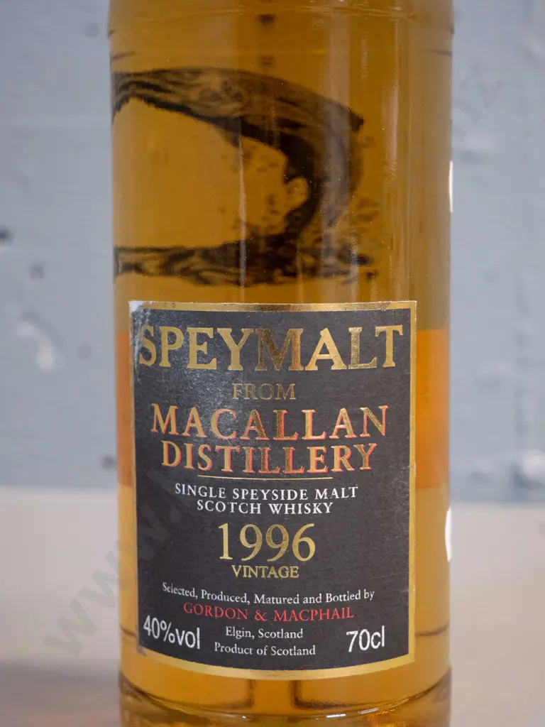 sealed bottle of Macallan Speymalt single malt whisky - distilled 1996, bottled 2005 Image 1++
