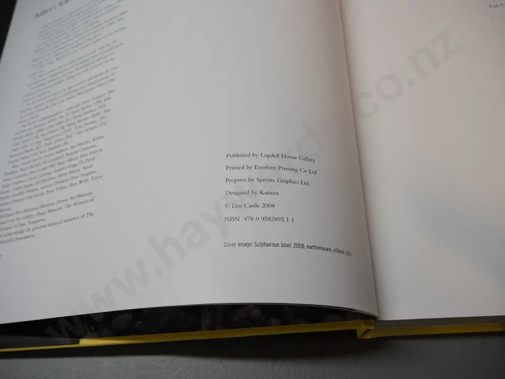 2 books - Len Castle: Making the Molecules Dance pub. Lopdell House Gallery 2008 & Len Castle Potter - pub. Sang Image 1++