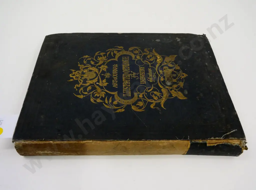 Art Journal Illustrated Catalog of the Industry of All Nations (1851 Great Exhibition) Wear to cover & binding Image 1++