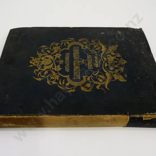 Art Journal Illustrated Catalog of the Industry of All Nations (1851 Great Exhibition) Wear to cover & binding