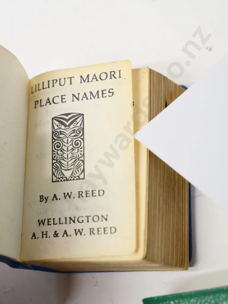 2 miniature Reed's Lilliput books - 1962 Maori Place Names and 1964 Maori Proverbs, both in good condition Image 1++