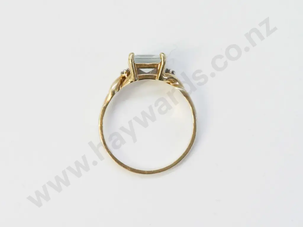 dress ring stamped Mexico 14k Image 1++