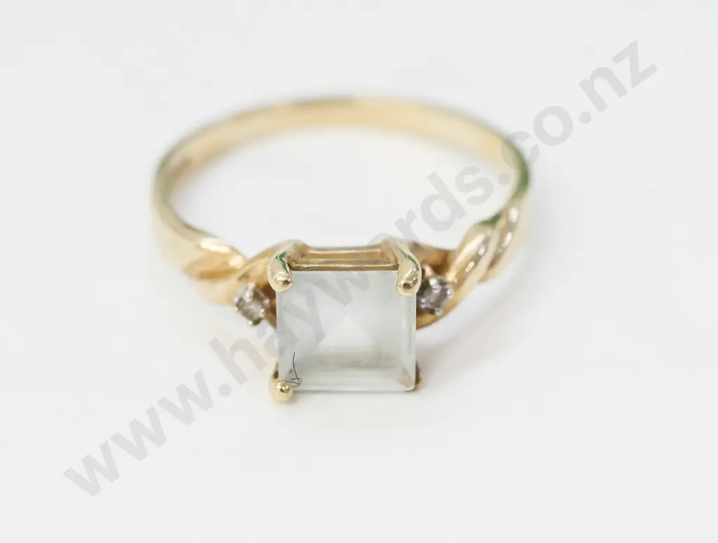 dress ring stamped Mexico 14k Image 1++