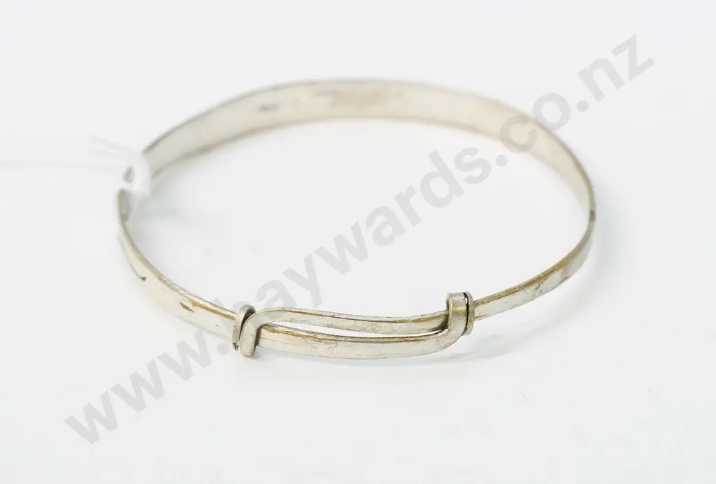 silver bangle stamped silver 925 Image 1++