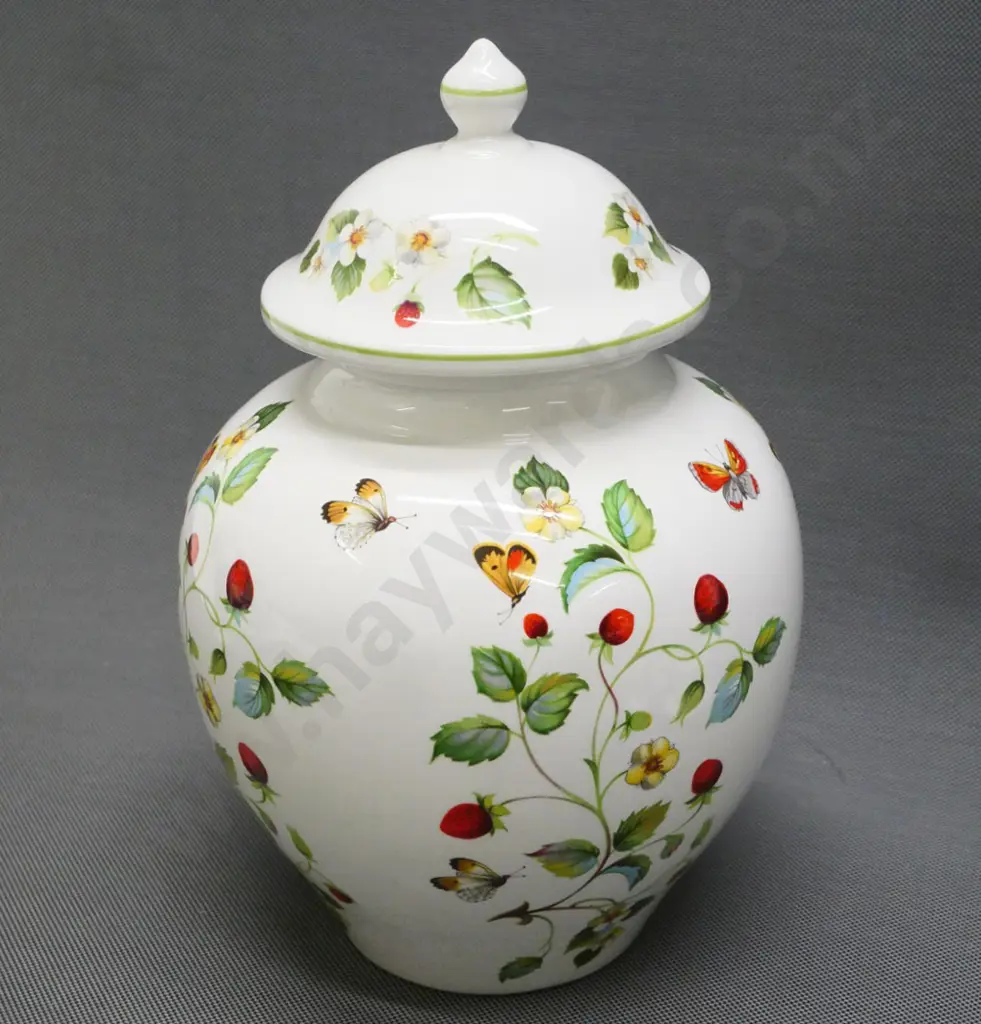 James Kent Wild Strawberry cover jar H-280 Image 1++