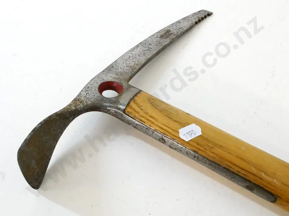 vintage Italian Interalp mountaineering ice axe -  L-800 Image 1++