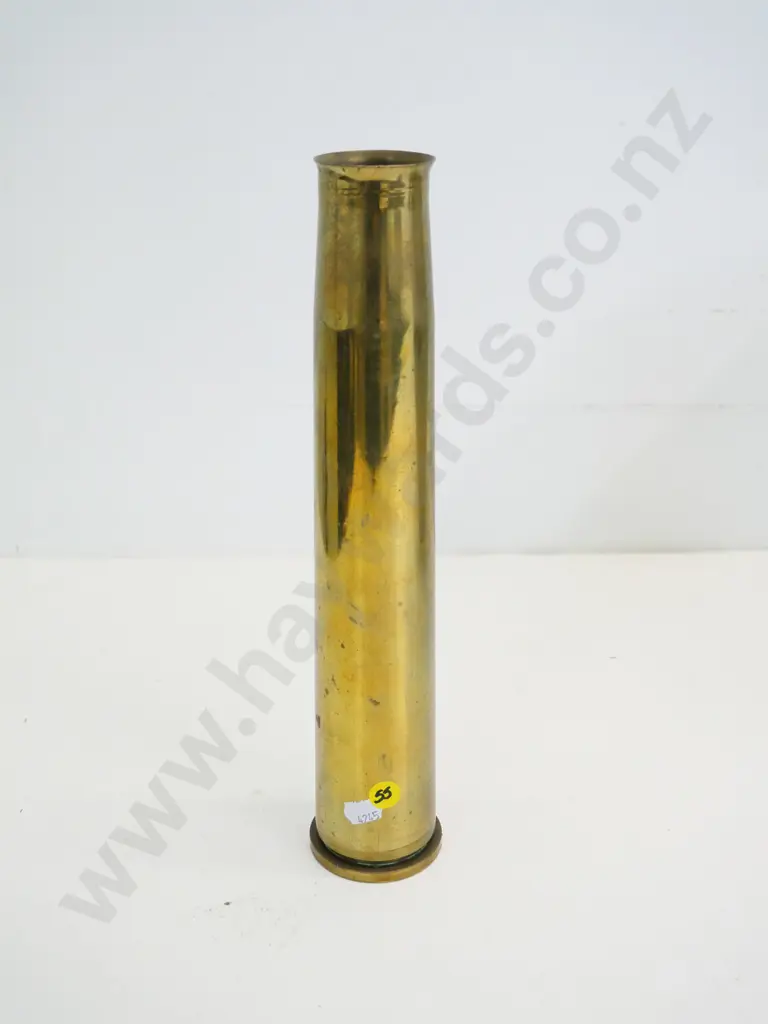 brass shell casing / vase marked '40mm MK4 1955' H-310 Image 1++