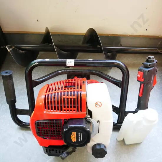Toolshed 51cc 2 stroke post hole borer