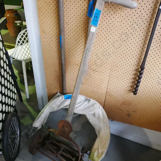 vintage C&A Manson push mower