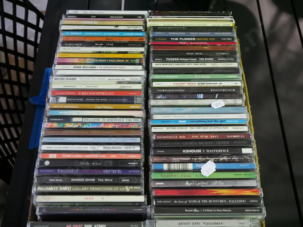 box of CDs Image 1++